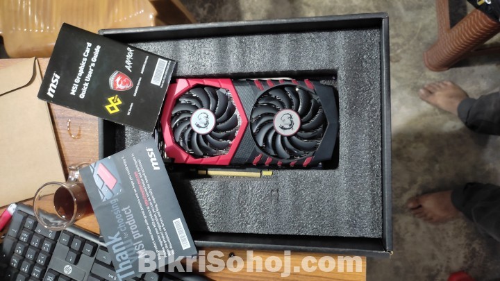 MSI GTX 1050 TI OC VERSION 4 GB